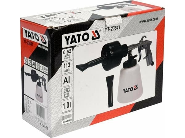 Yato YT-23641, Dusj-hode, Yato, Aluminium, 1000 ml, 530 g, 1 stykker