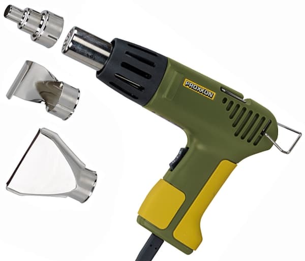 Proxxon 27 130, Svart, Grønn, Gult, 180 l/min, 550 °C, 350 °C, AC, 500 W