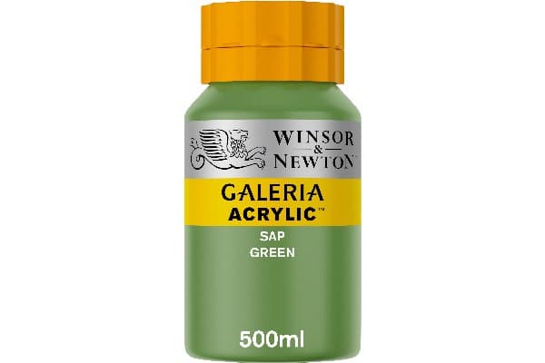 Winsor & Newton Galeria Acrylic, 500 ml, Grønn, Krukke