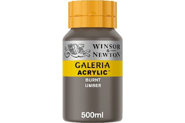 Akrylgalleri 500 ml brent Umber 076