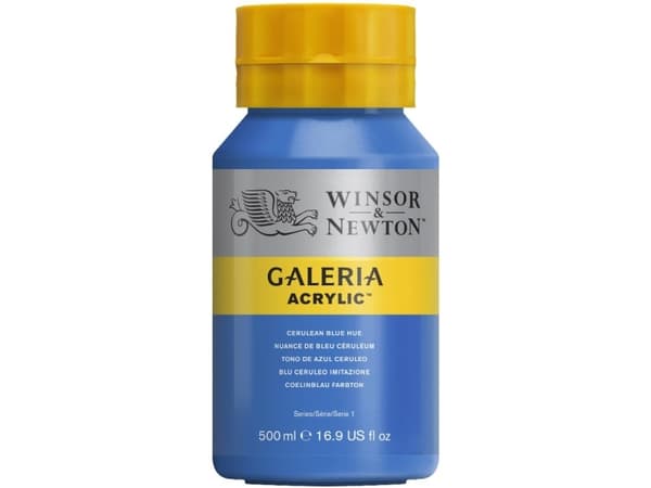 Winsor & Newton Galeria Acrylic, 500 ml, Sininen, Pullo