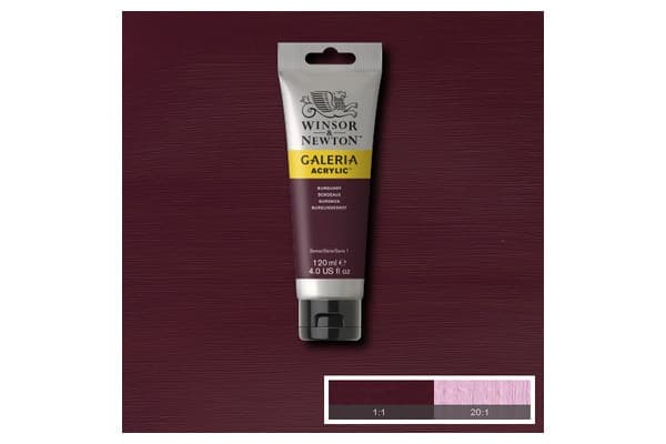 Winsor &amp; Newton Galeria, 120 ml, Bourgogne, Rør