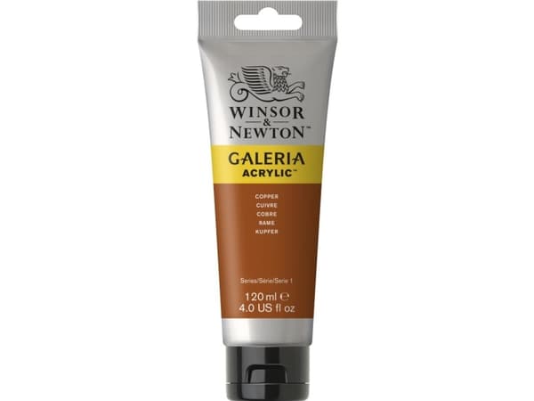 Winsor & Newton Galeria, 120 ml, Kopper, Rør