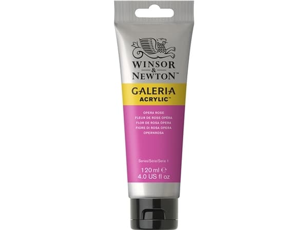 Winsor &amp; Newton Galeria, Rose, Rør, 120 ml