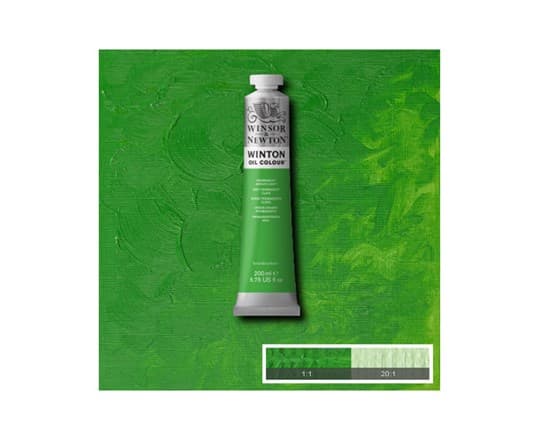 Winton oil 200ml permanent green light 483