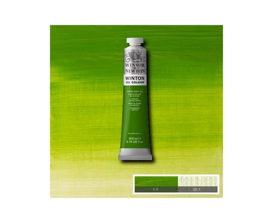 Winton oil 200ml chrome green hue 145