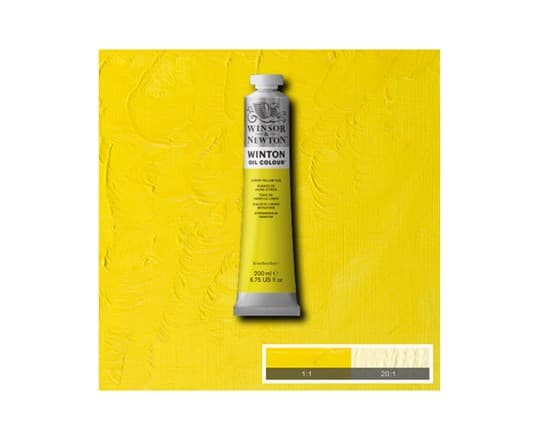 Winton oil 200ml lemon yellow hue 346