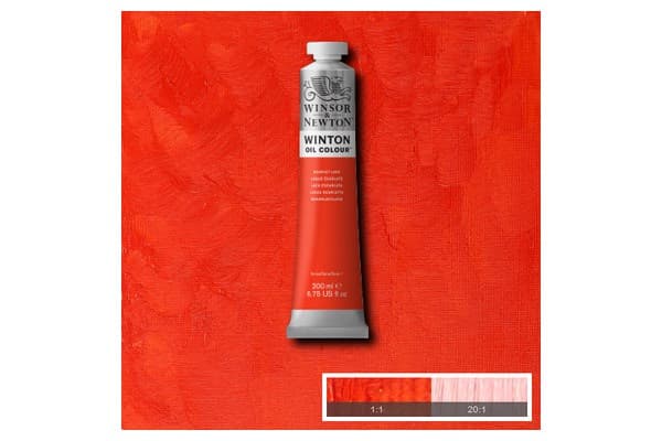 Winton oil 200ml scarlet lake 603