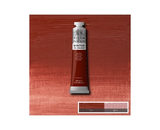 Winton oil 200ml indian red 317