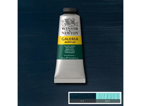 Winsor &amp; Newton Galeria, 60 ml, Vihreä, putki