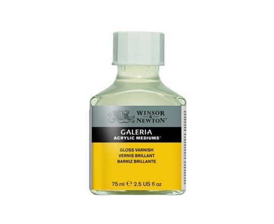 Winsor & Newton Galeria, Läpinäkyvä, Kiilto, 75 ml, Lasipullo