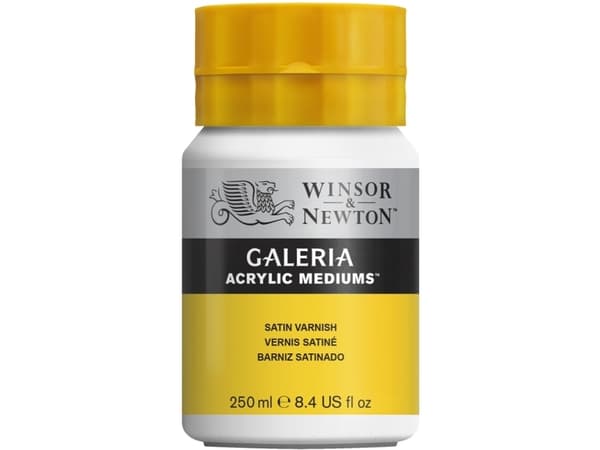 Winsor & Newton Galeria, Transparent, Halvglättat, 250 ml, Glasflaska, 1 styck