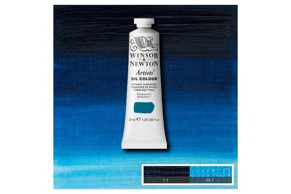 Artists oil colour 37ml phthalo turquoise 526