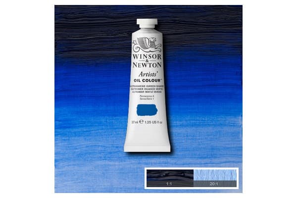 Artists oil colour 37ml ultra green shade 667