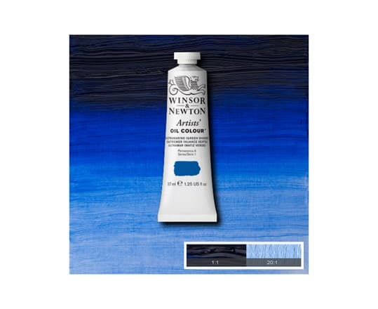 Artists oil colour 37ml ultra green shade 667