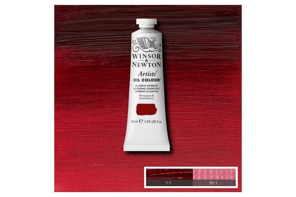 Artists oil colour 37ml alizarin crimson 004