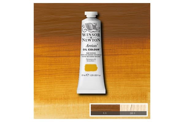 Artists oil colour 37ml raw sienna 552