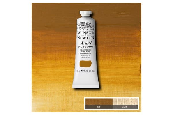 Artists oil colour 37ml yellow ochre 744