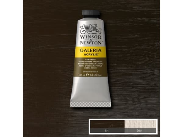Galleri akryl 60 ml rå Umber 554