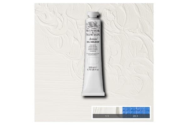 Winsor & Newton Artists'' Oil Colour, Valkoinen, 200 ml, Tuubi, 1 kpl