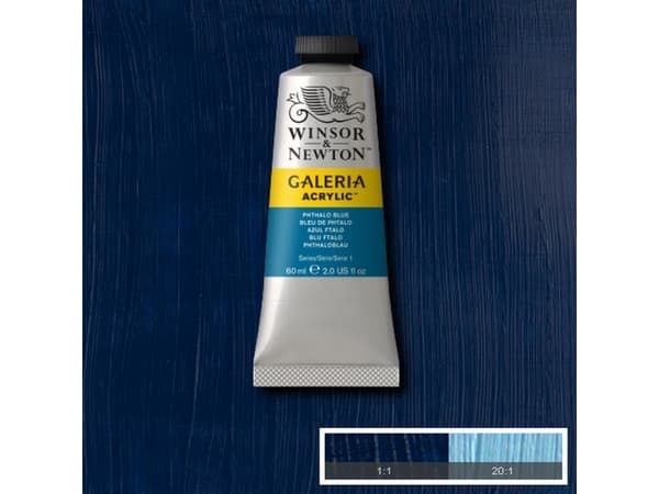 Winsor & Newton Galeria, 60 ml, Blå, Rör