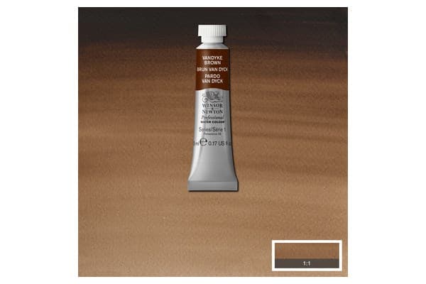 Watercolour proff. 5ml Vandyke Brown 676