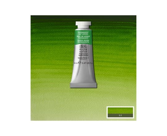 Watercolour proff. 14ml Permanent Sap Green 503