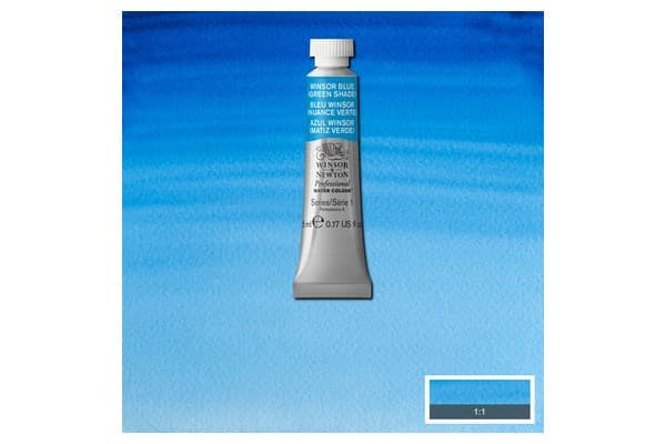 Watercolour proff 5ml Winsor Blue, Green Shade 707