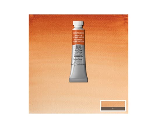 Watercolour proff. 5ml Burnt Sienna 074