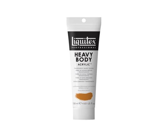 Heavy Body 138ml Transparent Burnt Sienna 129
