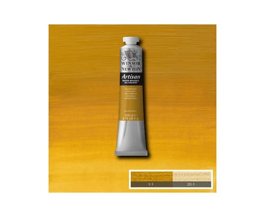 Artisan water mix oil 200ml yellow ochre 744