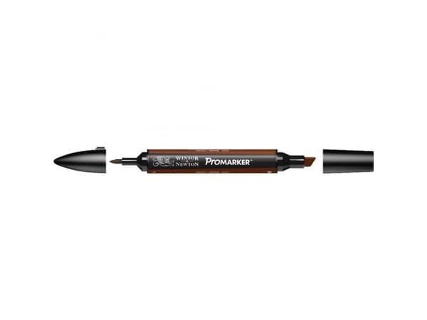Winsor & Newton 0203105, Brun, Flerfarget, Henna, Fin/medium, Meisel-/kulespiss, Rund