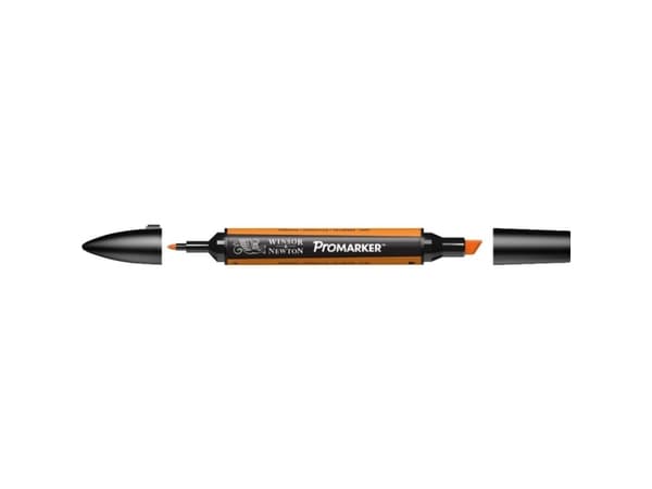 Winsor & Newton 0203225, Orange, Multifärg, Pumpkin, Tunn / Medium, Mejsel-/kulspets, Rund