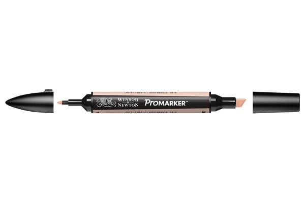 Winsor & Newton 0203300, Vaaleanpunainen, Monivärinen, Putty, Ohut/medium, Leveä/terävä kärki, Pyöreä