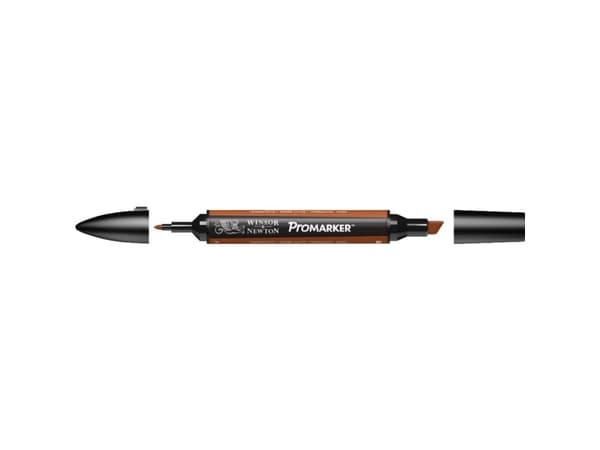 Winsor & Newton 0203282, Orange, Multifärg, Terracotta, Tunn / Medium, Mejsel-/kulspets, Rund