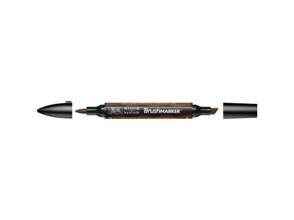 Winsor & Newton 0204074, Brun, Multifärg, Burnt Sienna, Multi, Mejsel-/penselspets, Rund