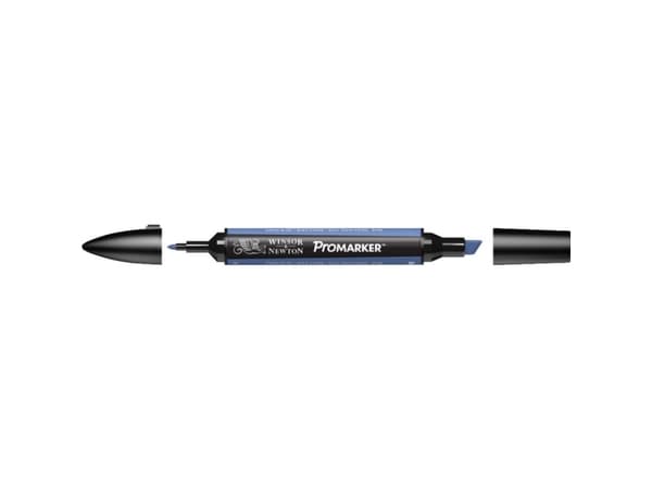 Winsor & Newton 0203198, Blå, Flerfarget, China Blue, Fin/medium, Meisel-/kulespiss, Rund