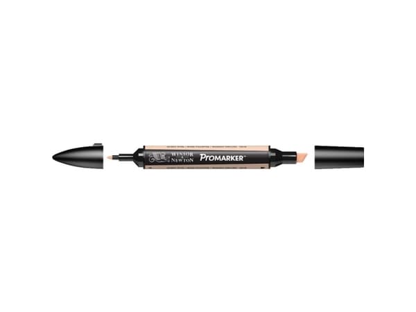Winsor & Newton 0203200, Rosa, Flerfarget, Dusky Pink, Fin/medium, Meisel-/kulespiss, Rund