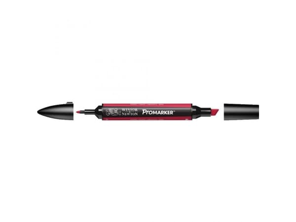 Winsor & Newton 0203202, Rød, Flerfarget, Poppy, Fin/medium, Meisel-/kulespiss, Rund