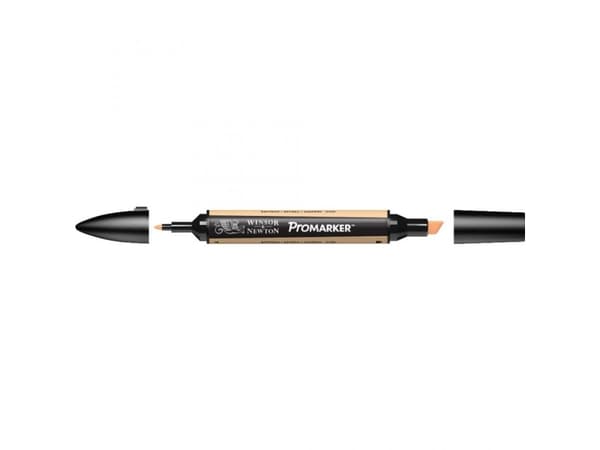 Winsor & Newton 0203291, Fersken, Flerfarget, Saffron, Fin/medium, Meisel-/kulespiss, Rund