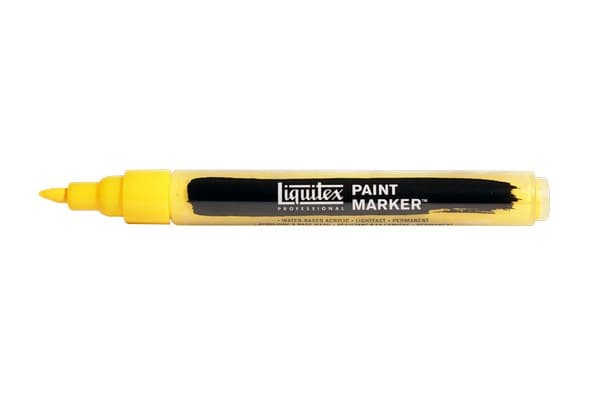 Liquitex Acrylic Marker, Gul, Svart, Gul, 2 mm, 1 styck