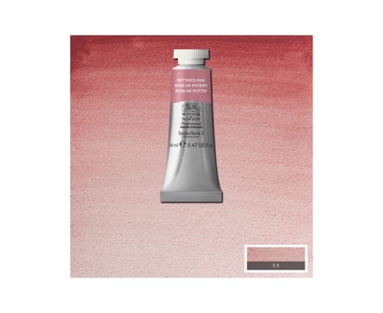 Watercolour proff. 14ml Potters Pink 537
