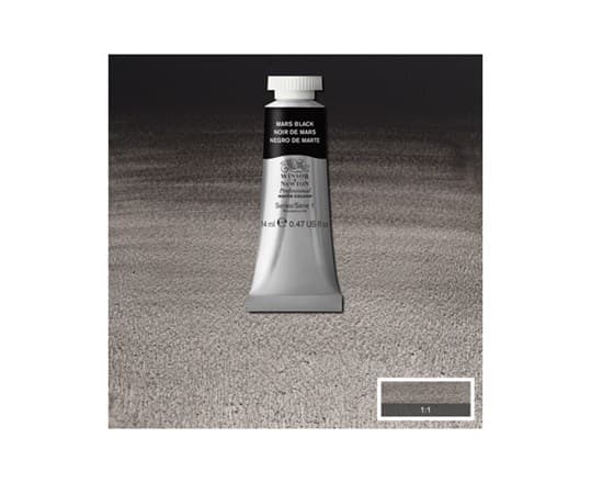Watercolour proff. 14ml Mars Black 386