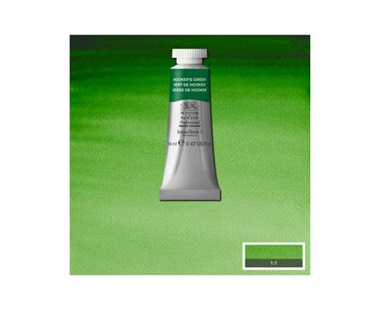 Watercolour proff. 14ml Hooker`s Green 311