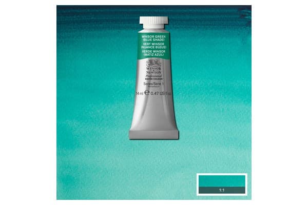 Watercolor prof 14ml Winsor Green (blue shade) 719