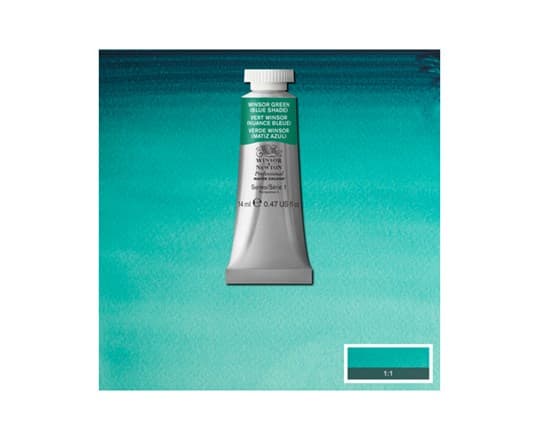 Watercolor prof 14ml Winsor Green (blue shade) 719