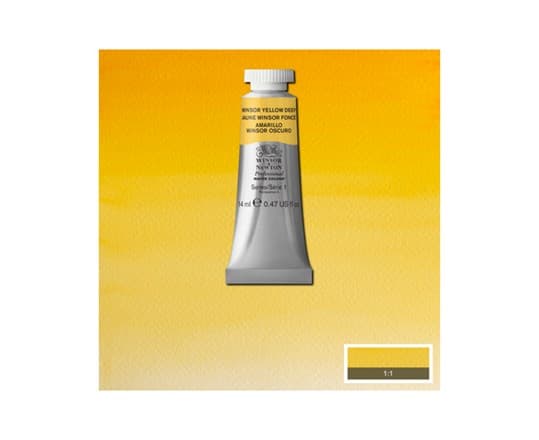 Watercolour proff. 14ml Winsor Yellow Deep 731