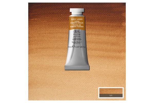 Watercolour proff. 14ml Burnt Umber 076