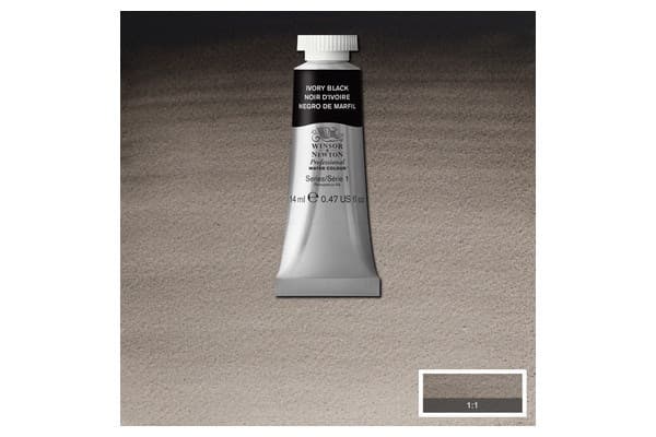 Watercolour proff. 14ml Ivory Black 331