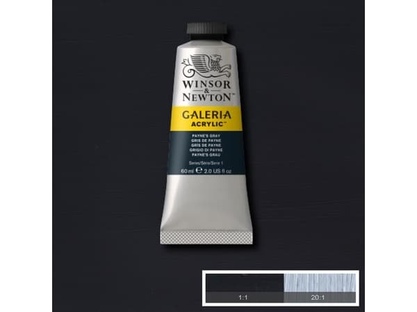 Akryyli Galleria 60Ml Paynes Grey 465